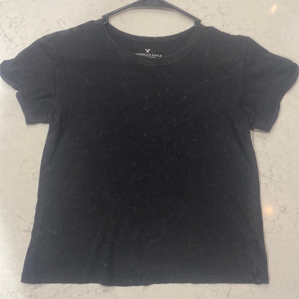 American Eagle Outfitters Plain Black T Shirt